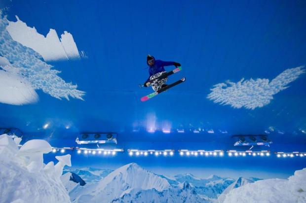 Parque de neve indoor é inaugurado em Gramado Vinícius Costa/Divulgação