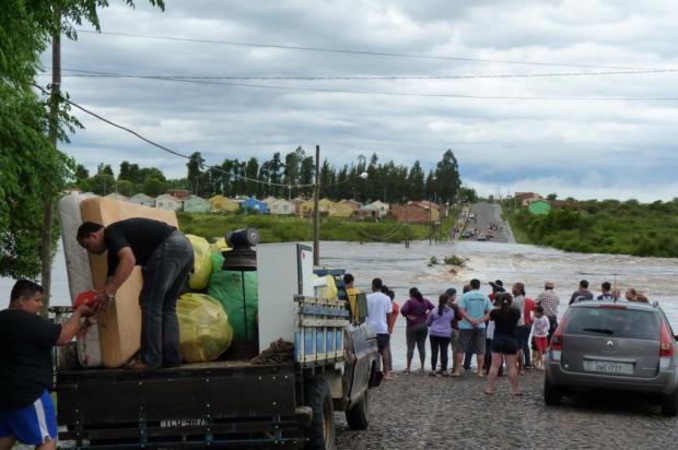 Temporal provoca alagamentos e deixa desabrigados na Fronteira Oeste gaúcha Tuba Medeiros/Especial