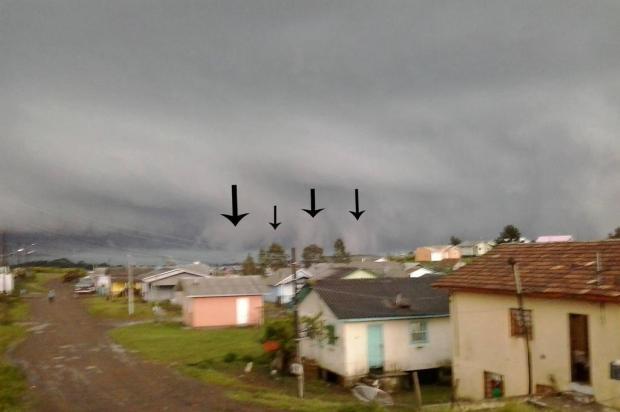 VÍDEO: Morador grava formação de tornados em São Joaquim, na Serra de SC Niander Nunes Goulart/Divulgação
