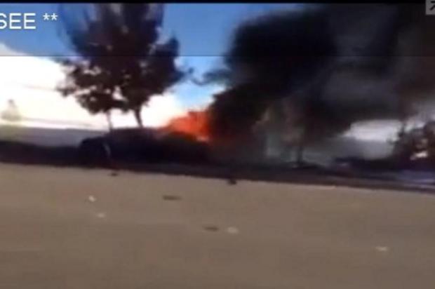 VÍDEO: imagens mostram o carro no qual estaria o ator Paul Walker YouTube/Reprodução