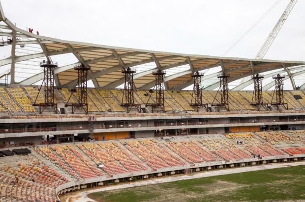Após morte de operário, Justiça do Trabalho interdita ações em altura na arena de Manaus Divulgação/Portal da Copa