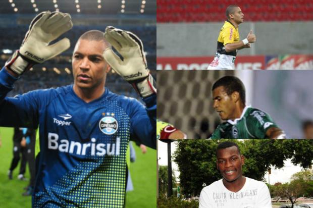 Goleiro Dida e atacante Wellington Paulista serão anunciados pelo Inter até a próxima sexta-feira Montagem sobre fotos de Fernando Gomes, Fernando Ribeiro, Evaristo Sá/AFP e Genaro Joner/