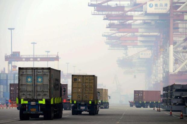 China diz ser a maior potência comercial do mundo AFP/AFP China diz ser a maior potência comercial do mundo AFP/AFP