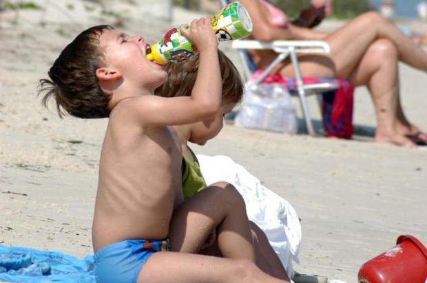 Nutricionista indica quais alimentos levar para as crianças na beira da praia Caio Cezar/Agencia RBS