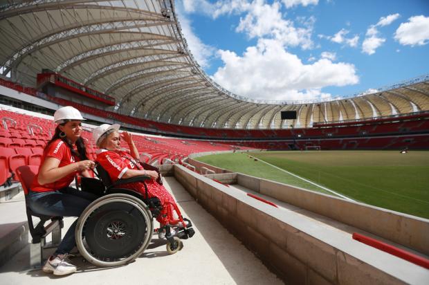 Falha no projeto do novo Beira-Rio faz Inter rever espaço para cadeirantes Diego Vara/