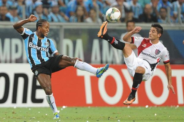 Melhor campanha até agora, Grêmio enfrentaria o Nacional-PAR nas oitavas Diego Vara/Agencia RBS Melhor campanha até agora, Grêmio enfrentaria o Nacional-PAR nas oitavas Diego Vara/Agencia RBS