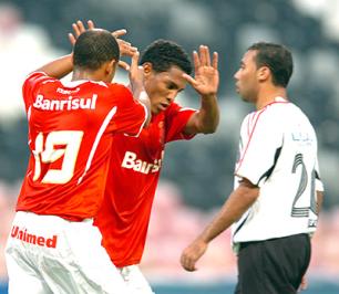 Inter vence amistoso com o Al Jazira nos Emirados Árabes Alexandre Lops/Divulgação