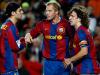 O Barcelona fez bonito e derrotou o Real Murcia por quatro a zero. Os gols foram de Gudjohnsen, Bojan e o camaronês Samuel Eto'o balançou as redes duas vezes