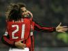 Ronaldo comemora o primeiro gol do Milan, marcado por ele