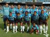 Jogadores posam para foto antes da partida