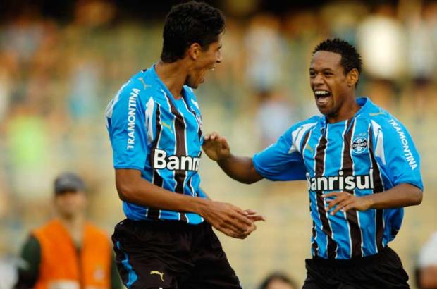 Mancini vê evolução tática na equipe gremista  Jefferson Botega/
