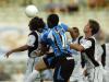 Depois do gol, o Grêmio de Tadeu (11) desperdiçou boas oportunidades de ampliar o placar