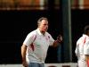 O técnico Abel Braga não se agitou tanto em campo, mesmo depois da expulsão de Magrão