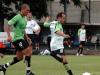 Depois de axercitarem a parte física, os jogadores fizeram um treino tático
