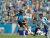 Roger em sua estréia no Grêmio