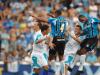 Por algumas vezes, no primeiro tempo, o Novo Hamburgo assustou a defesa tricolor