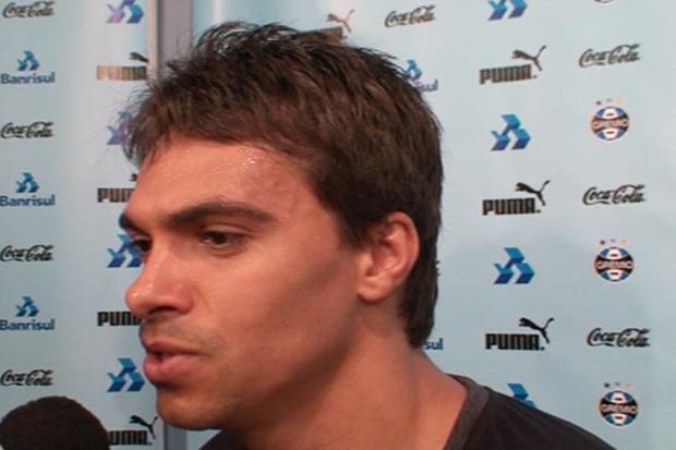 Rodrigo Mendes está confiante para voltar ao time do Grêmio Reprodução/ Rodrigo Mendes está confiante para voltar ao time do Grêmio Reprodução/