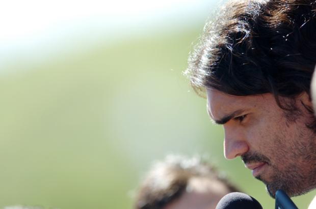 Confirmado: Fernandão está fora do jogo contra o Paraná  Ricardo Duarte /