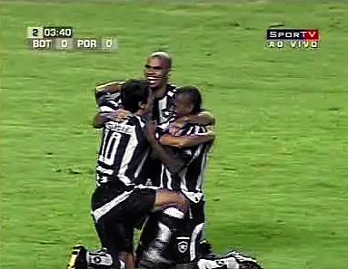 Botafogo vence Portuguesa por 2 a 1 e avança na Copa do Brasil Reprodução/