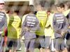 O técnico Abel Braga comandou o treino técnico desta manhã. O time enfrenta o Palmeiras pelo segunda rodada do Campeonato Brasileiro, neste domingo