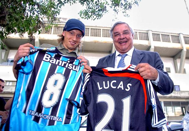 Odone comemora desempenho financeiro do Grêmio no início de 2008 Mauro Vieira/