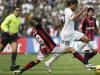 LDU 1x1 San Lorenzo - 22/05/2008: Jogador do LDU,  do Equador, (D) disputa a bola com o  adversário do San Lorenzo, da Argentina