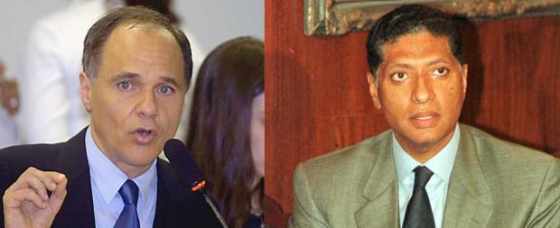 Operação da PF prende Daniel Dantas, Celso Pitta e Naji Nahas  Arte sobre fotos de Roosewelt Pinheiro e Cacalos Garrastazu/