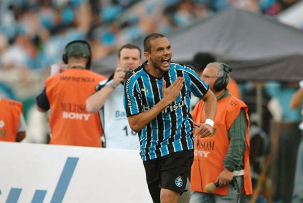 Jogadores do Grêmio prometem secar o Palmeiras nesta quinta Fernando Gomes/ Jogadores do Grêmio prometem secar o Palmeiras nesta quinta Fernando Gomes/