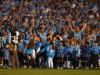 O Grêmio entra no gramado do Olímpico para enfrentar o Goiás pelo Brasileirão 2008