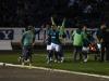 Jogadores do Goiás comemoram o empate