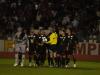 Os jogadores do Atlético reclamaram muito da arbitragem