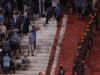 A torcida do Grêmio, inconformada com a goleada sofrida, briga nas arquibancadas