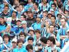 Quase 38 mil torcedores foram ao Estádio Olímpico apoiar o Tricolor