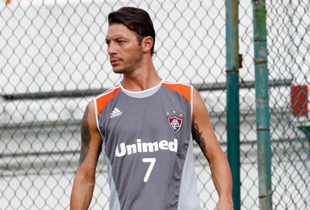Leandro Amaral não joga mais neste ano Divulgação, Fluminense/