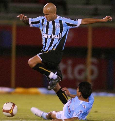 Grêmio é o sétimo na classificação geral da Libertadores Jorge Abrego, EFE/ Grêmio é o sétimo na classificação geral da Libertadores Jorge Abrego, EFE/