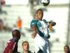 As duas equipes utilizaram bastante o jogo aéreo em lances de bola parada no primeiro tempo