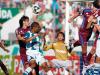 O goleiro Muriel foi um dos personagens do jogo