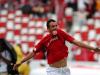 Magrão comemora um de seus gols