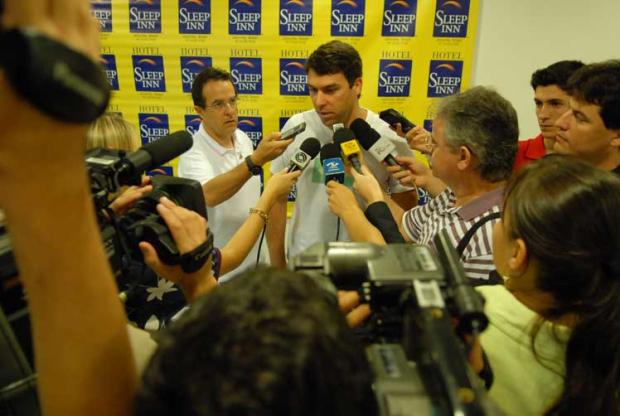 Marcelinho diz que não havia mais clima para continuar na Unisul Fabrizio Motta/ Marcelinho diz que não havia mais clima para continuar na Unisul Fabrizio Motta/
