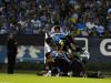Aos 17 minutos de jogo, Souza marcou de novo e amplicou a vantagem do time gremista