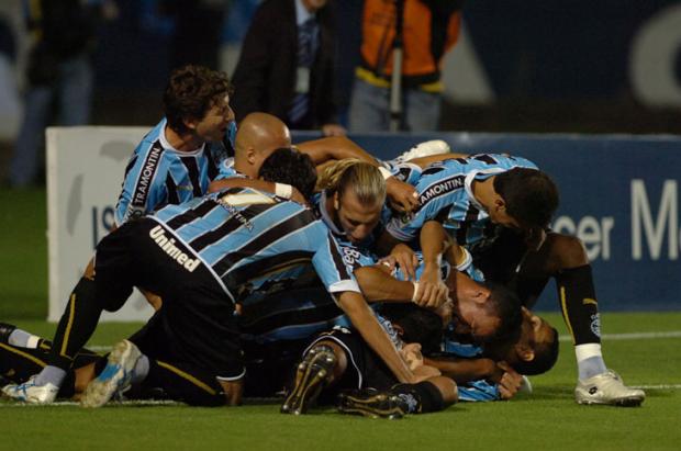 Grêmio goleia Chicó e é o melhor da primeira fase da Libertadores Valdir Friolin/