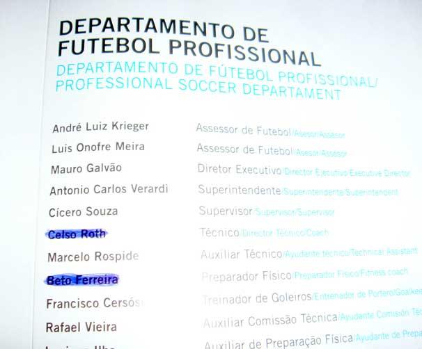 Nome de Roth tem de ser riscado de folder à imprensa estrangeira Leandro Behs /