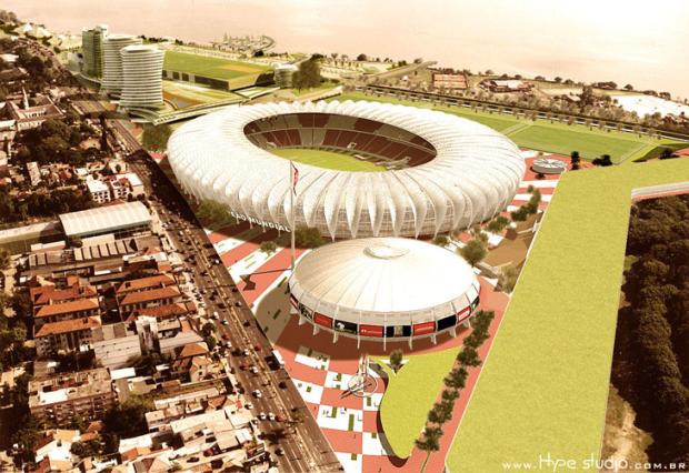 Prefeitura e Inter ainda aguardam decisão sobre isenções para obras no Beira-Rio Divulgação/ Prefeitura e Inter ainda aguardam decisão sobre isenções para obras no Beira-Rio Divulgação/