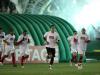A equipe do Inter entrou vestindo a camiseta da campanha "Crack, nem pensar"