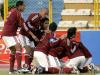 Bolívia 0x1 Venezuela  Os jogadores da Venezuela celebram o único gol da partida contra a Bolívia