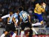 ...e deu trabalho para o goleiro Fábio