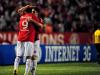 Aos seis minutos de jogo, Alecsandro abriu o placar da partida