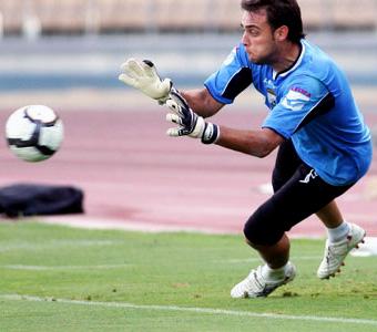 Goleiro Renan elogia a estrutura do Xerez Divulgação / Goleiro Renan elogia a estrutura do Xerez Divulgação /