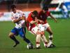 Jogo teve quatro expulsões. Uma pelo lado Avaí e três para os uruguaios