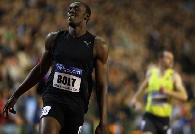 Usain Bolt diz que perder não é tão ruim assim Geert Vanden Wijngaert, AP / Usain Bolt diz que perder não é tão ruim assim Geert Vanden Wijngaert, AP /